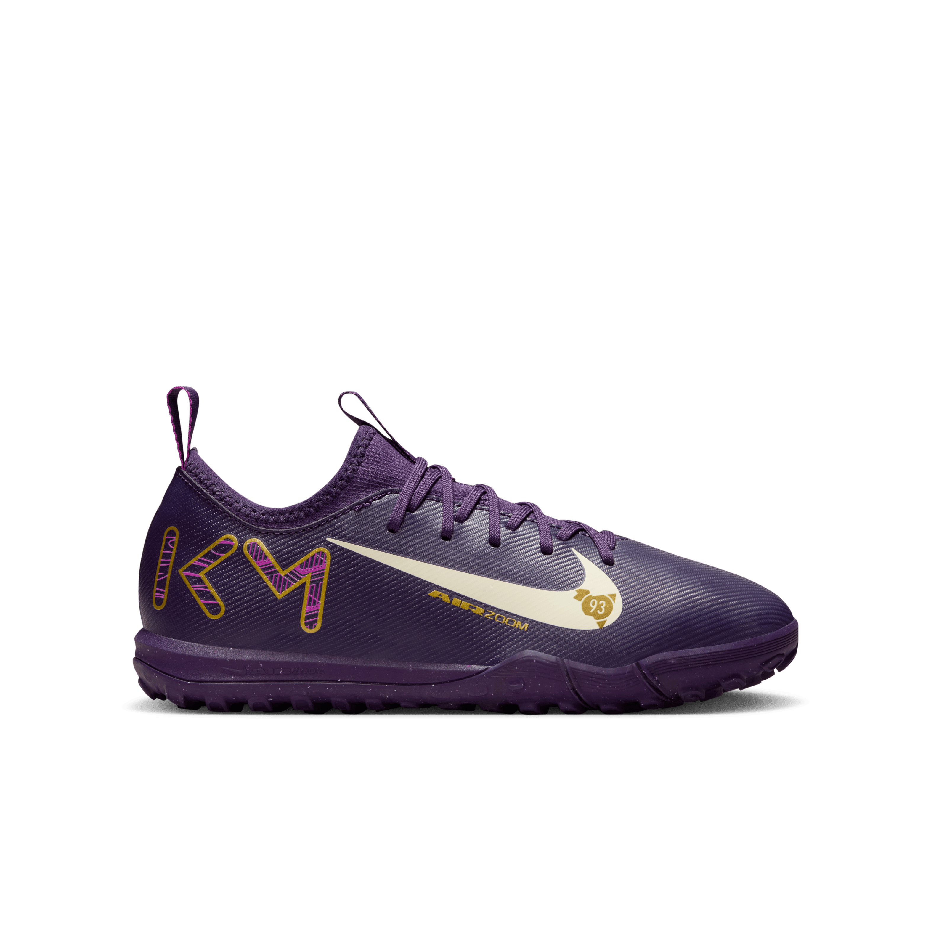 Nike Jr. Mercurial Vapor 16 Academy TF "Kylian Mbappé"- PURPLE/PALE IVORY
