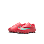 Nike Jr. Mercurial Vapor 16 Club FG- Ember Glow/Aurora Green