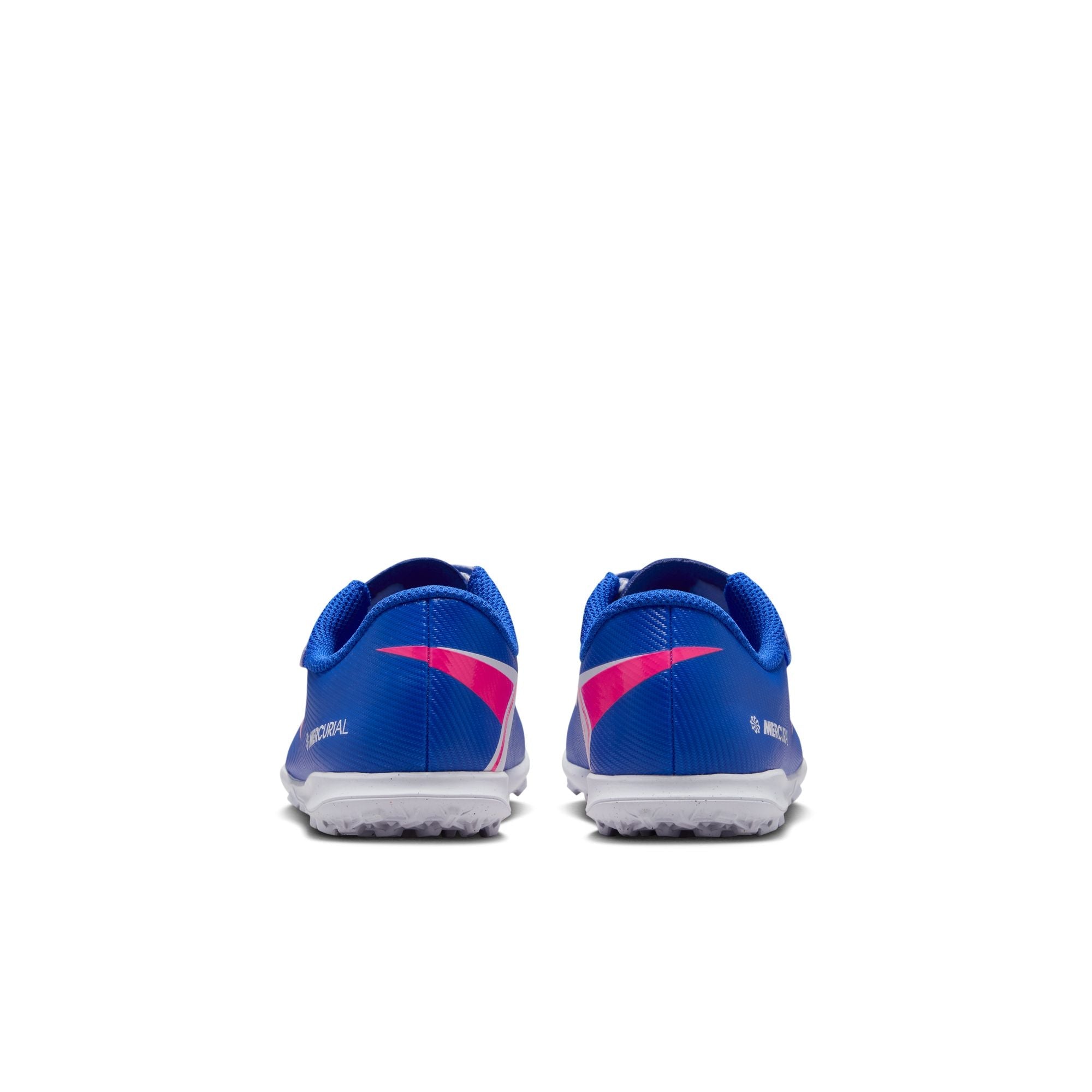Nike Junior Mercurial Vapor 16 Club TF Turf Soccer Cleats-  Racer Blue/White