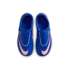 Nike Junior Mercurial Vapor 16 Club TF Turf Soccer Cleats-  Racer Blue/White