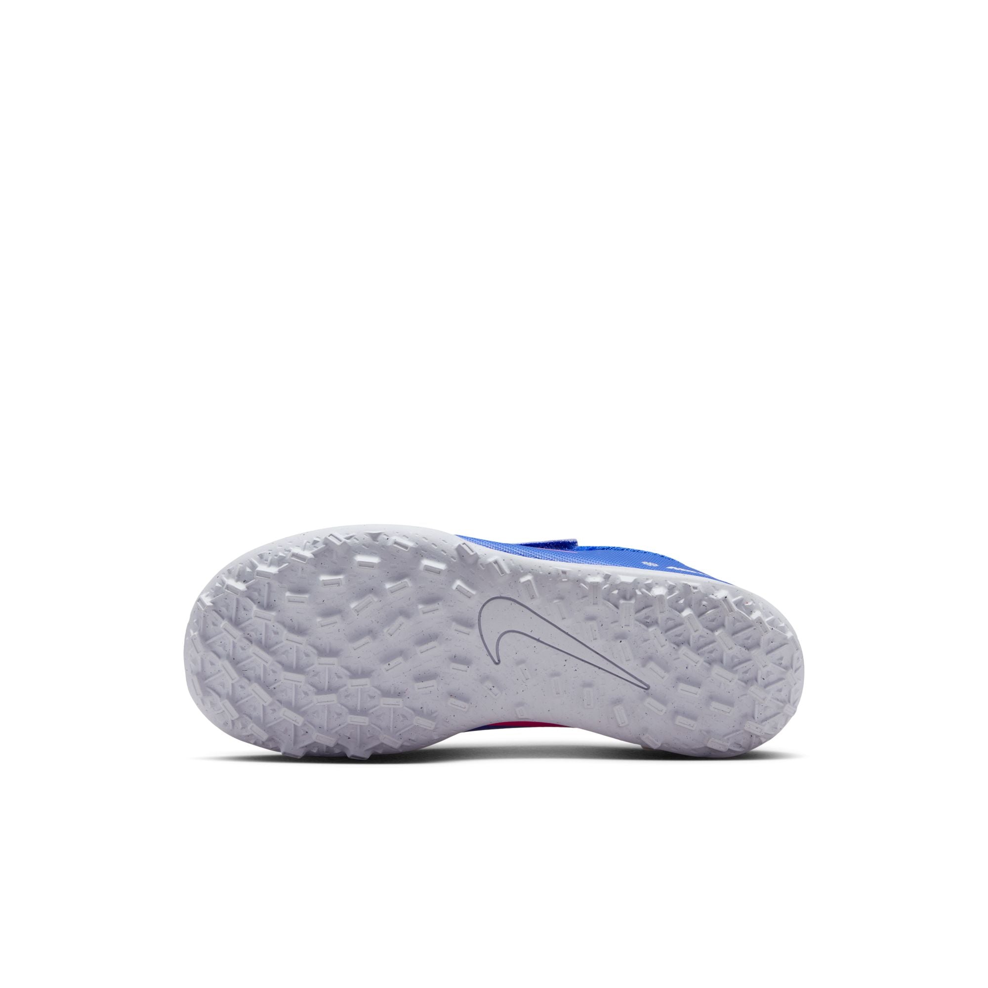 Nike Junior Mercurial Vapor 16 Club TF Turf Soccer Cleats-  Racer Blue/White