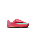Nike Junior Mercurial Vapor 16 Club TF Turf Soccer Cleats-  Ember Glow/ Aurora Green