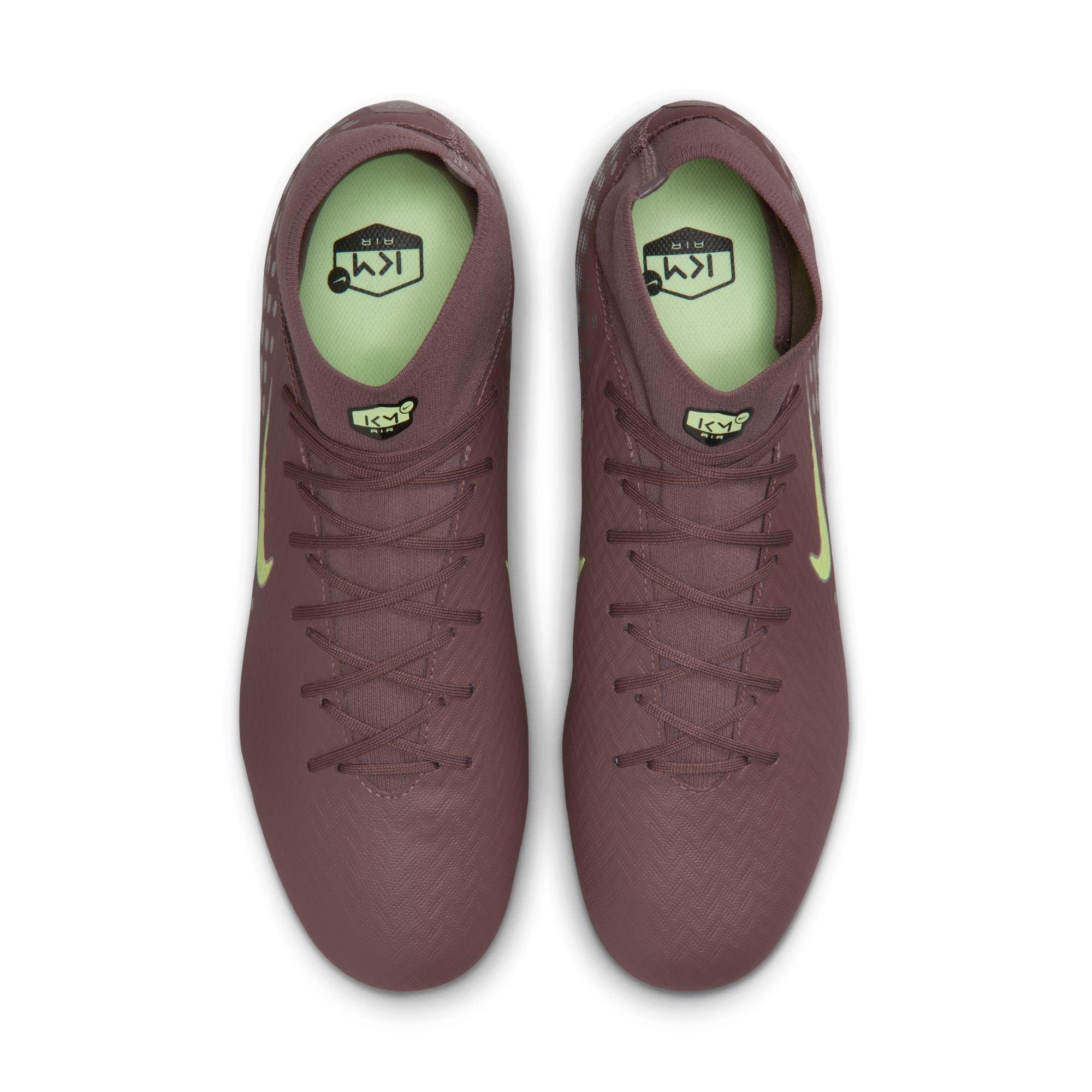 Nike Air Zoom Mercurial Superfly 10 Academy "Kylian Mbappé" FG Firm Ground Soccer Cleats -Plum Eclipse/Metallic Silver