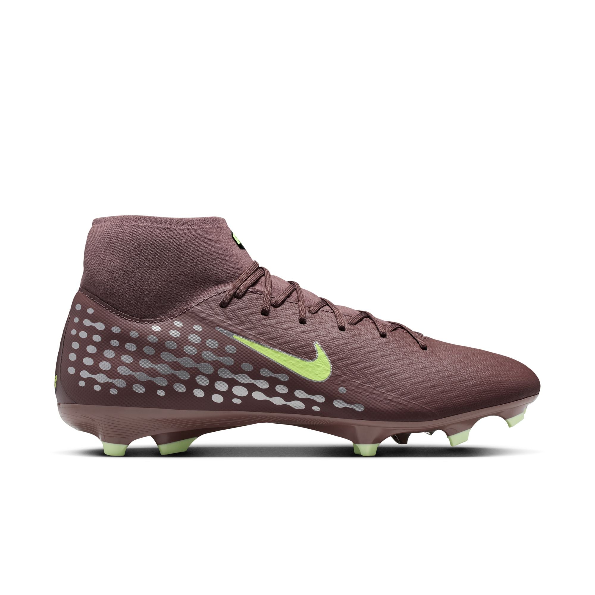 Nike Air Zoom Mercurial Superfly 10 Academy "Kylian Mbappé" FG Firm Ground Soccer Cleats -Plum Eclipse/Metallic Silver