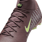 Nike Air Zoom Mercurial Superfly 10 Academy "Kylian Mbappé" FG Firm Ground Soccer Cleats -Plum Eclipse/Metallic Silver