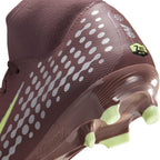 Nike Air Zoom Mercurial Superfly 10 Academy "Kylian Mbappé" FG Firm Ground Soccer Cleats -Plum Eclipse/Metallic Silver