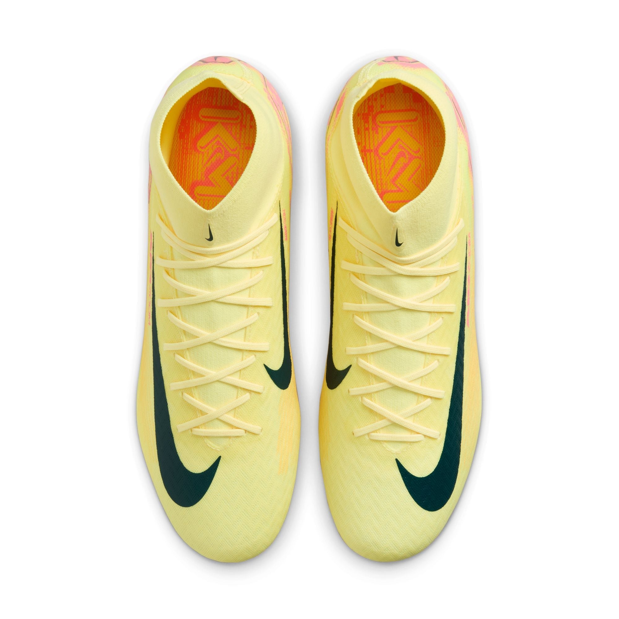 Nike Mercurial Superfly 10 Academy KM FG Firm Ground Soccer Cleats- LT Laser Orange/Armory Navy