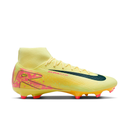 Nike Mercurial Superfly 10 Academy KM FG Firm Ground Soccer Cleats- LT Laser Orange/Armory Navy
