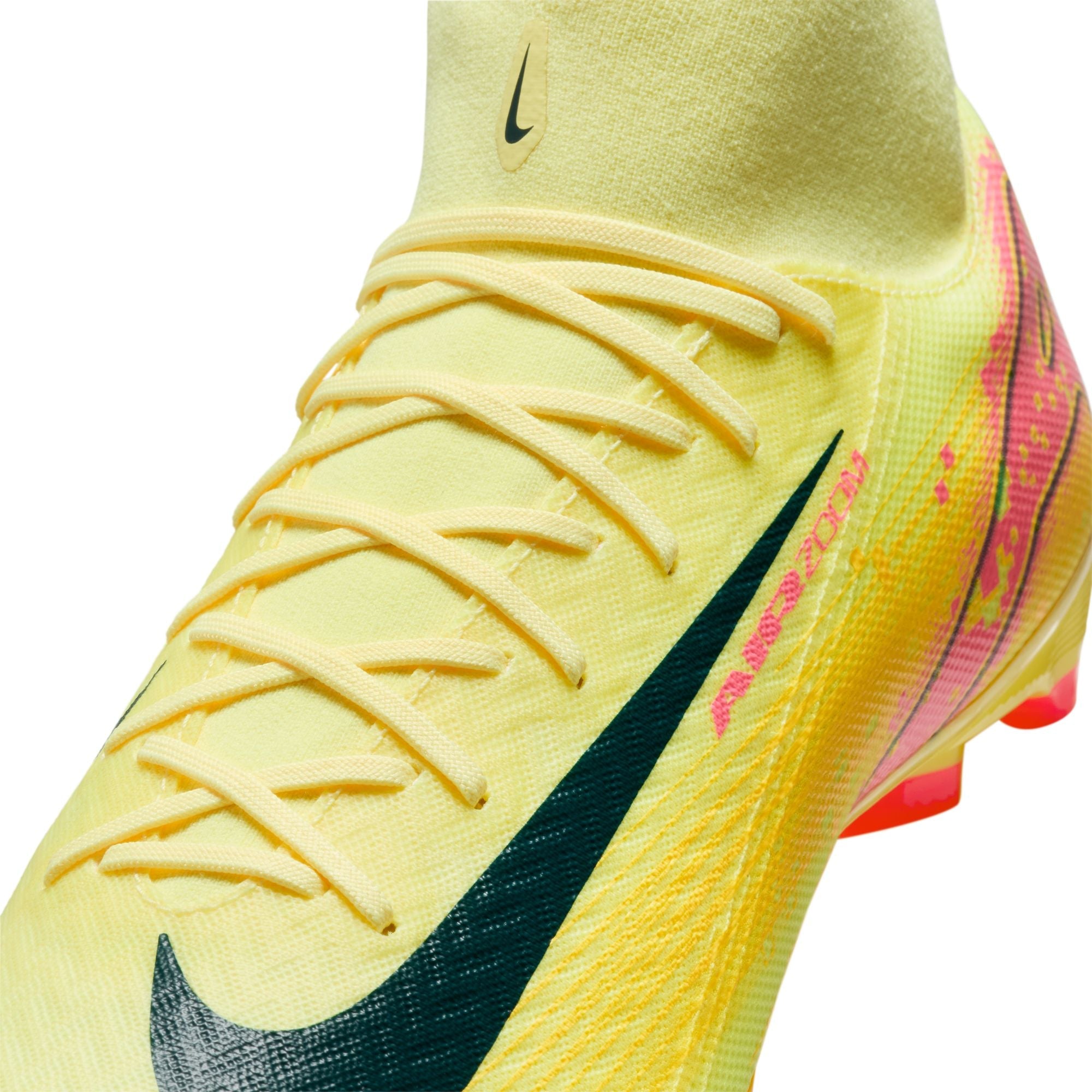 Nike Mercurial Superfly 10 Academy KM FG Firm Ground Soccer Cleats- LT Laser Orange/Armory Navy