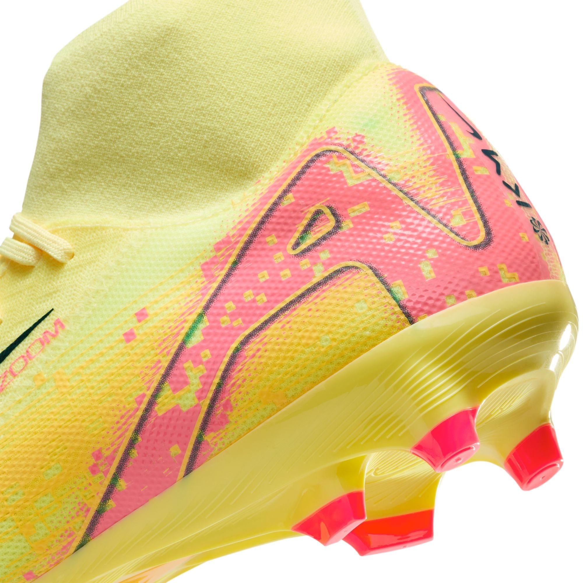 Nike Mercurial Superfly 10 Academy KM FG Firm Ground Soccer Cleats- LT Laser Orange/Armory Navy