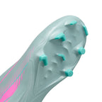 Nike Junior Zoom Mercurial Superfly 10 Academy FG Firm Ground Soccer Cleats- Ocean Cube/Pink Blast