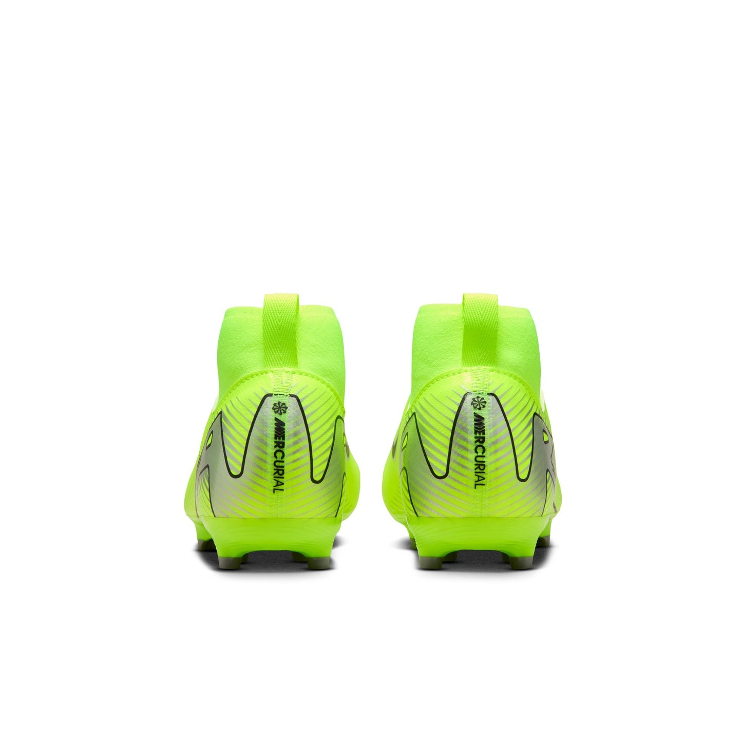 Nike Junior Zoom Mercurial Superfly 10 Academy FG Firm Ground Soccer Cleats - Volt/Black