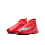 Nike Jr. Mercurial Superfly 10 Academy Indoor-Ember Glow/Aurora Green
