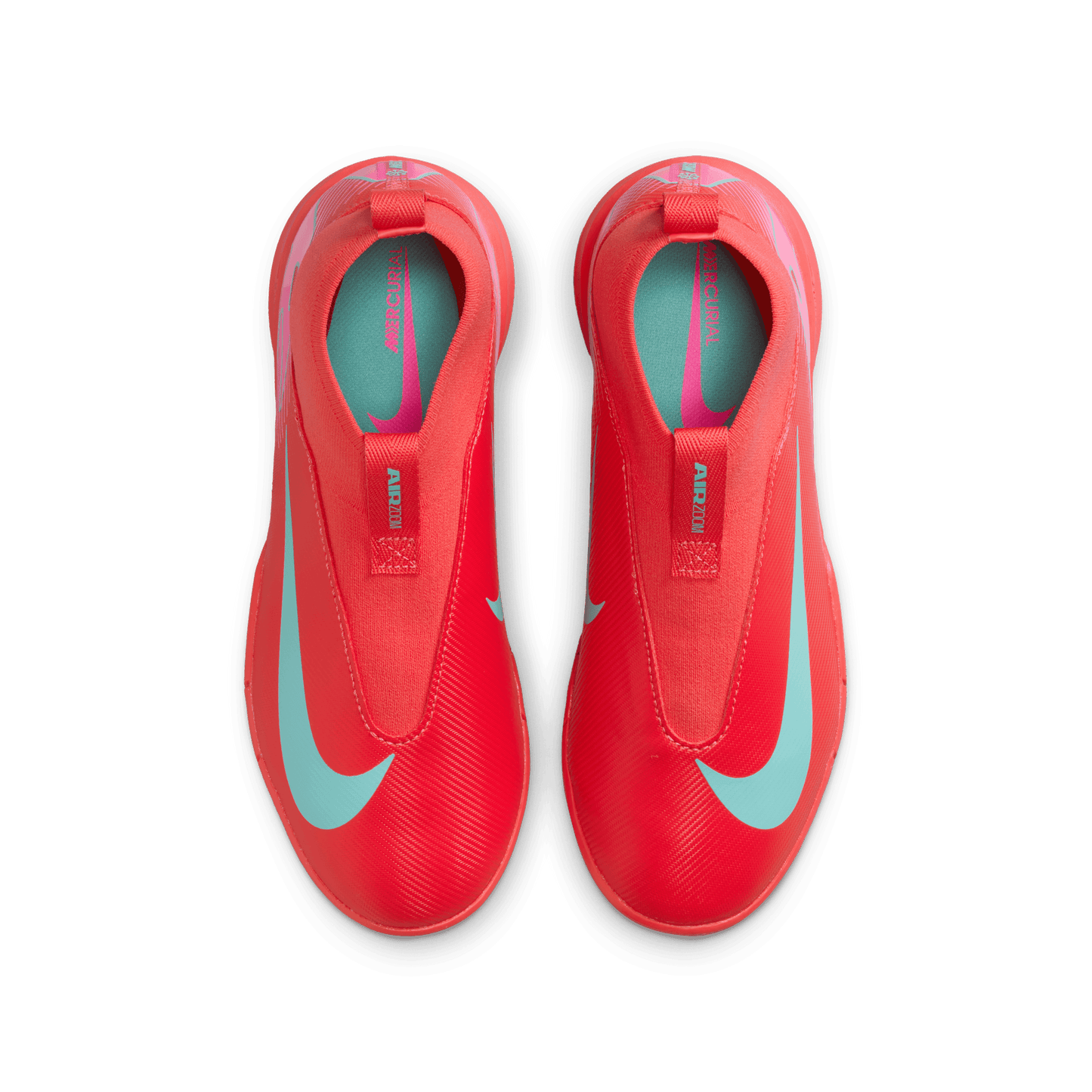 Nike Jr. Mercurial Superfly 10 Academy Indoor-Ember Glow/Aurora Green