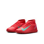 Nike Jr. Mercurial Superfly 10 Club TF-Ember Glow/Aurora Green