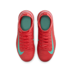 Nike Jr. Mercurial Superfly 10 Club TF-Ember Glow/Aurora Green