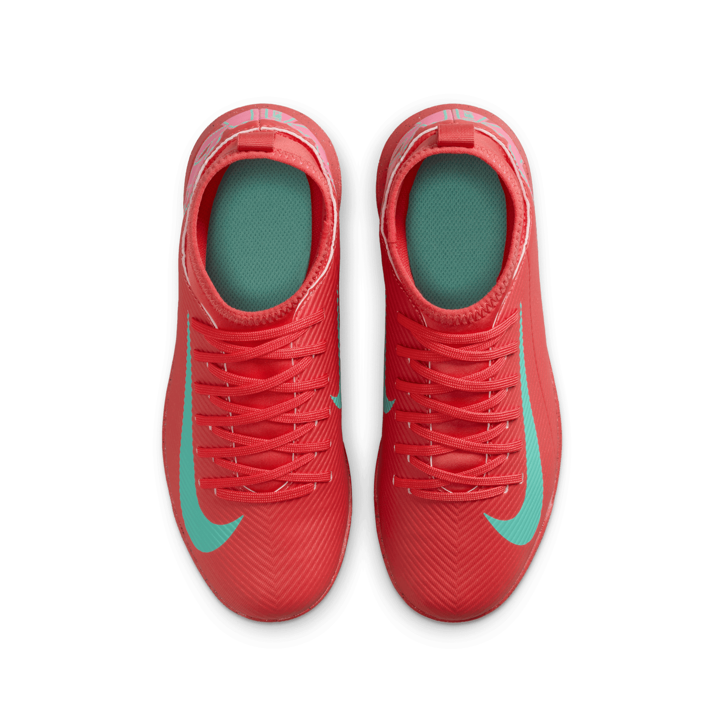 Nike Jr. Mercurial Superfly 10 Club TF-Ember Glow/Aurora Green