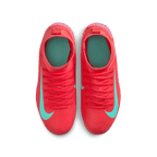 Nike Jr. Mercurial Superfly 10 Club Little/Big Kids' FG High-Ember Glow/Aurora Green