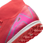 Nike Air Zoom Mercurial Superfly 10 Academy TF Turf Soccer Cleats  - Glow/Aurora Green