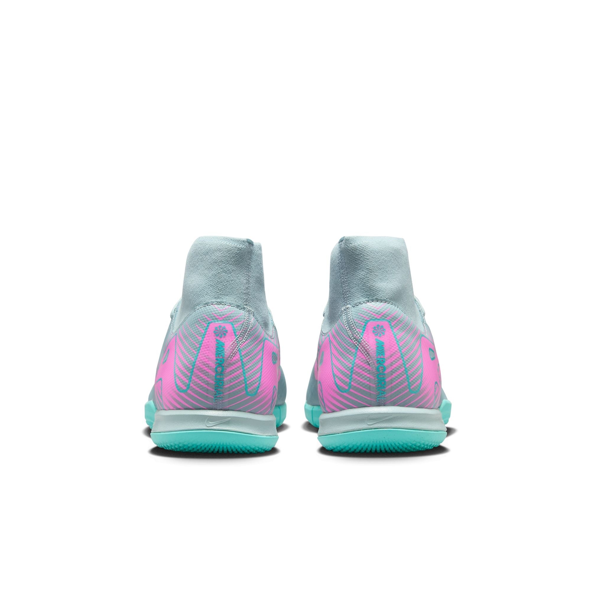 Nike Mercurial Superfly 10 Academy IC Indoor Soccer Shoes- Ocean Cube/Pink Blast