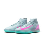 Nike Mercurial Superfly 10 Academy IC Indoor Soccer Shoes- Ocean Cube/Pink Blast