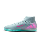 Nike Mercurial Superfly 10 Academy IC Indoor Soccer Shoes- Ocean Cube/Pink Blast