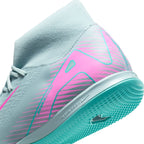 Nike Mercurial Superfly 10 Academy IC Indoor Soccer Shoes- Ocean Cube/Pink Blast