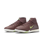 Nike Air Zoom Mercurial Superfly 10 Academy "Kylian Mbappé" TF Turf Soccer Cleats -Plum Eclipse/Metallic Silver