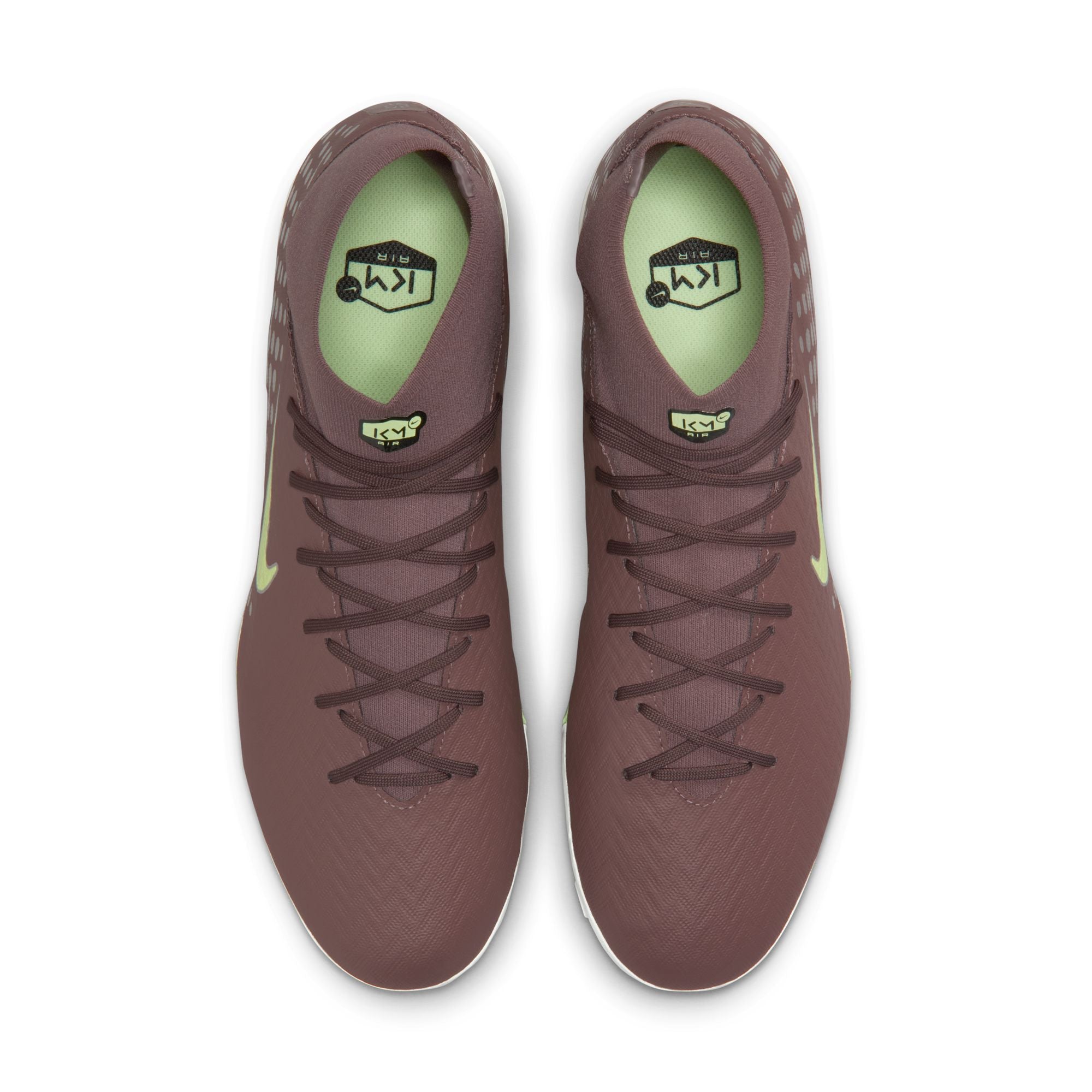 Nike Air Zoom Mercurial Superfly 10 Academy "Kylian Mbappé" TF Turf Soccer Cleats -Plum Eclipse/Metallic Silver