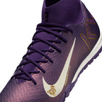 Nike Air Zoom Mercurial Superfly 10 Academy "Kylian Mbappé" TF Turf Soccer Cleats -  Grand Purple/Pale Ivory