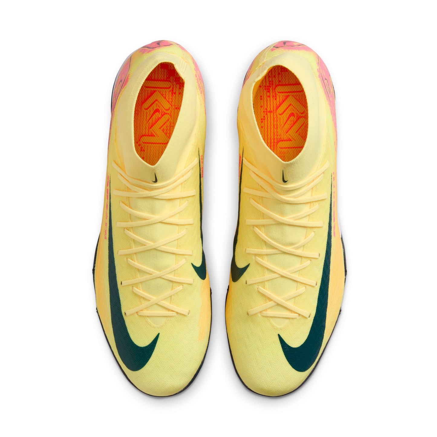 Nike Mercurial Superfly 10 Academy KM TF Turf Soccer Cleats- LT Laser Orange/Armory Navy