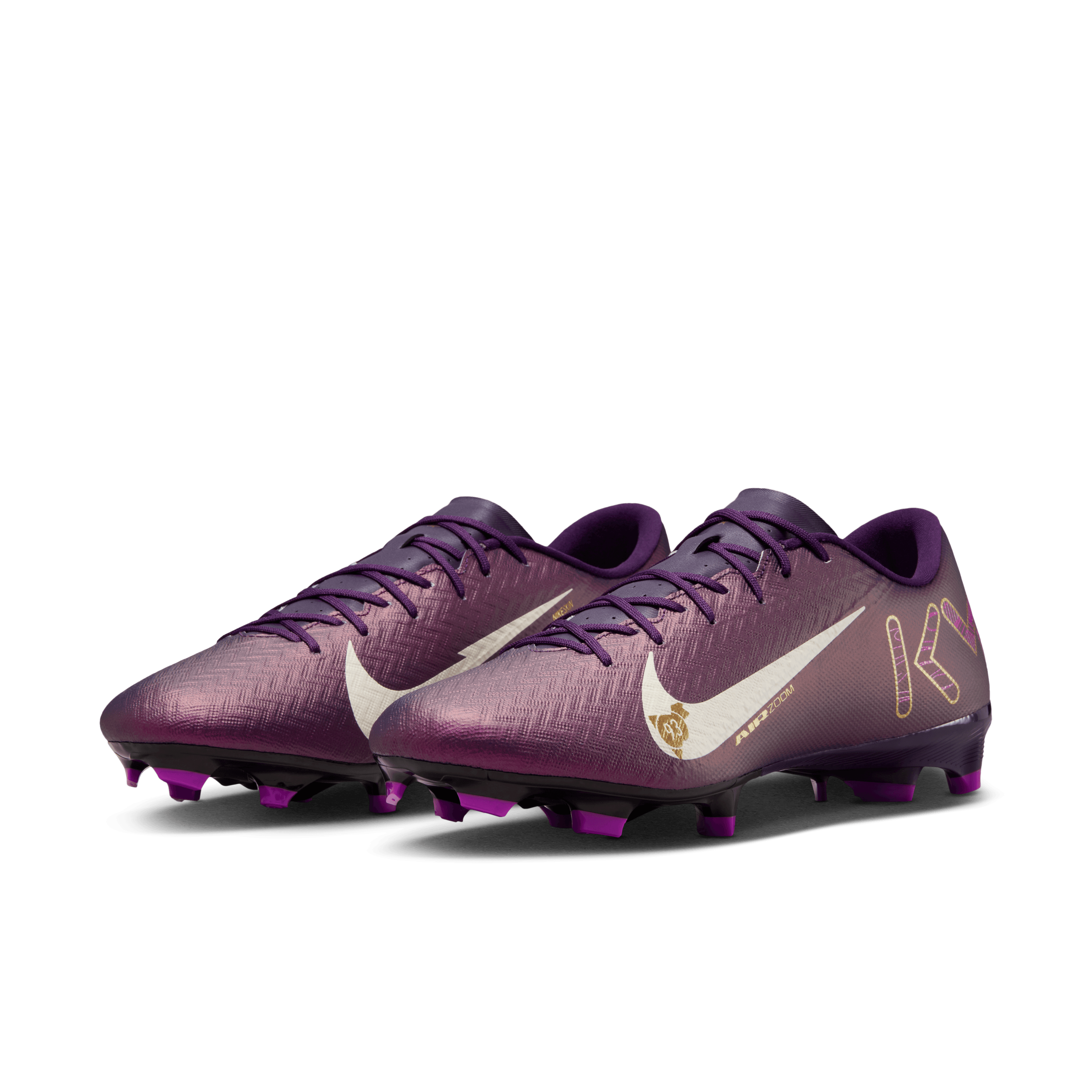 Nike Mercurial Vapor 16 Academy "Kylian Mbappé" FG-Grand Purple/Pale Ivory