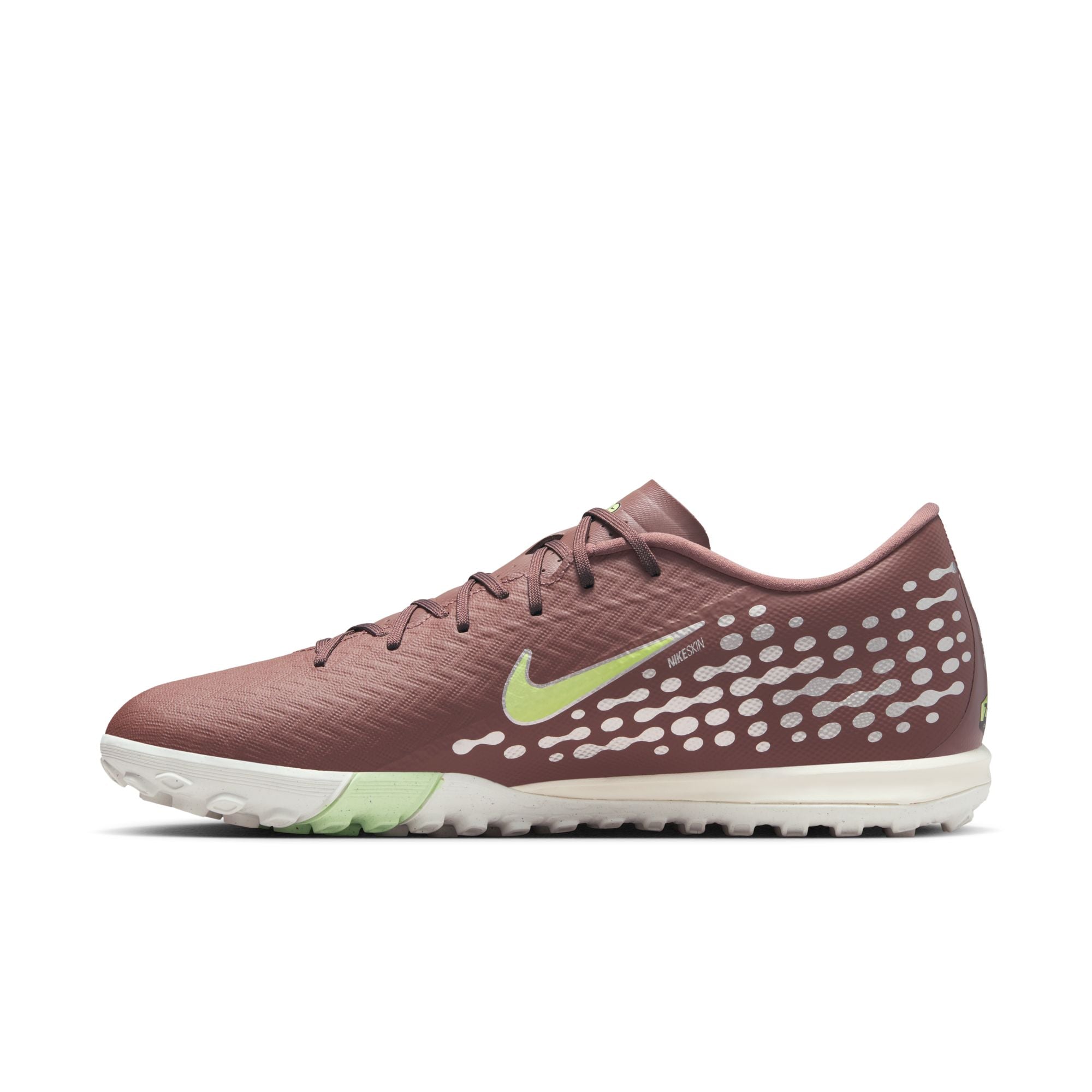 Nike Mercurial Vapor 16 Academy "Kylian Mbappé" Academy TF Turf Soccer Cleat - Plum Eclipse/Metallic Silver