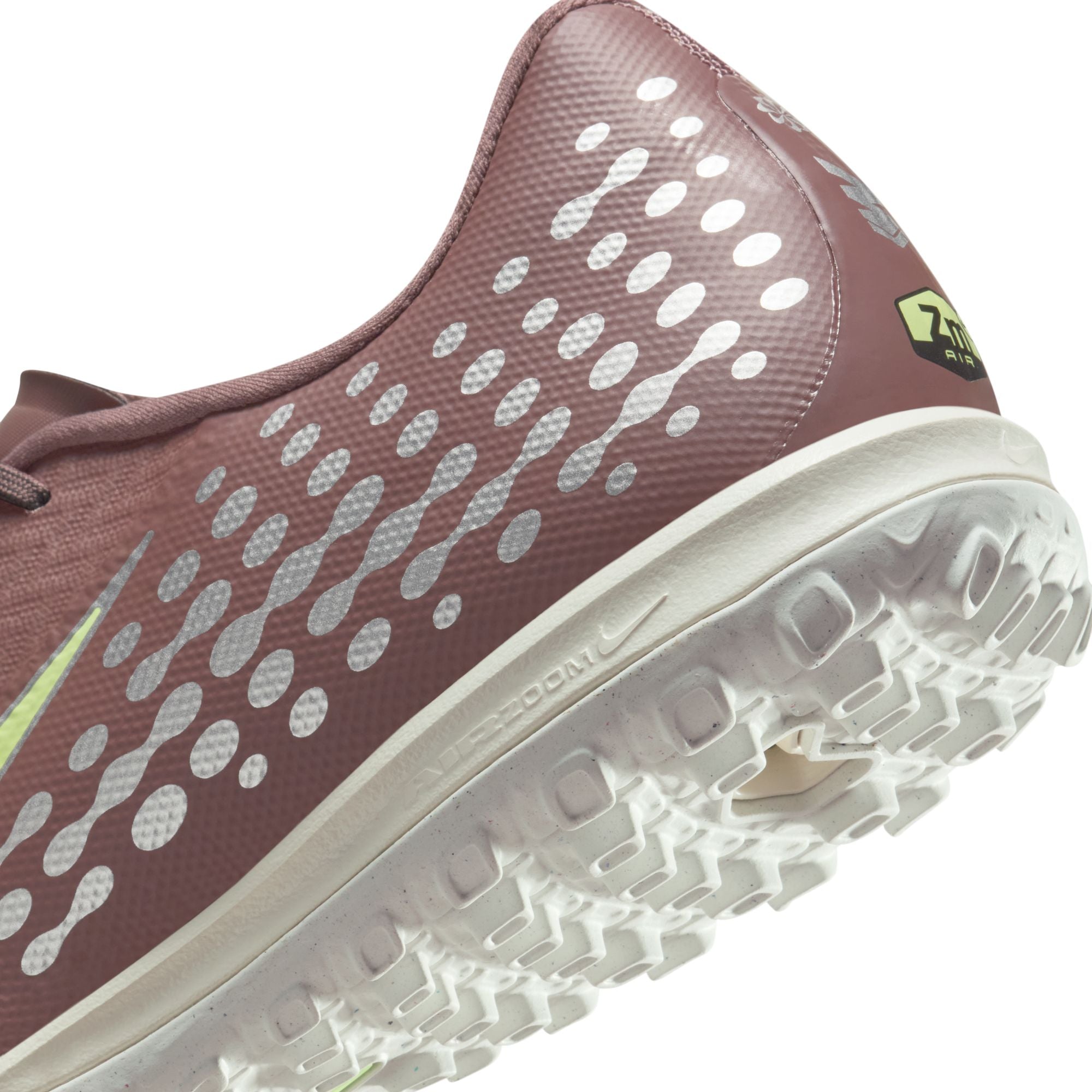 Nike Mercurial Vapor 16 Academy "Kylian Mbappé" Academy TF Turf Soccer Cleat - Plum Eclipse/Metallic Silver