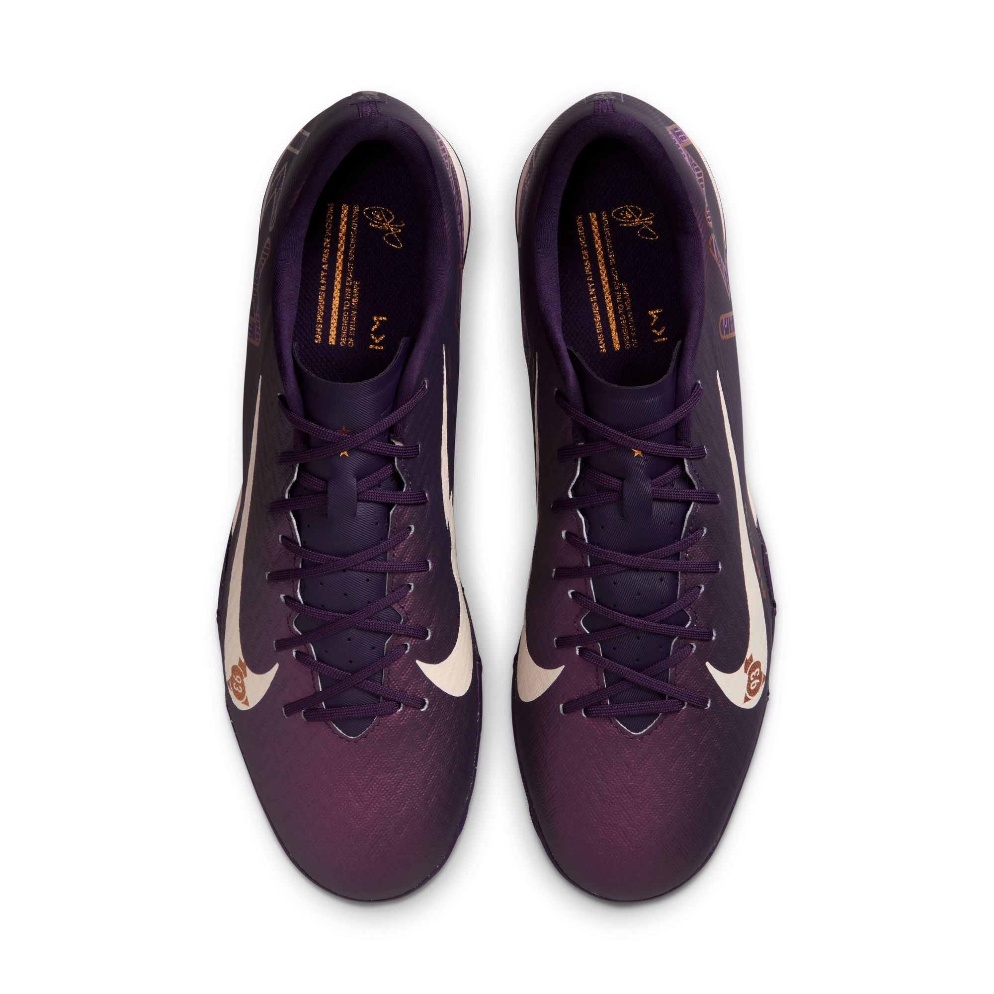 Nike Mercurial Vapor 16 Academy "Kylian Mbappé" Academy TF Turf Soccer Cleat - Grand Purple/Pale Ivory