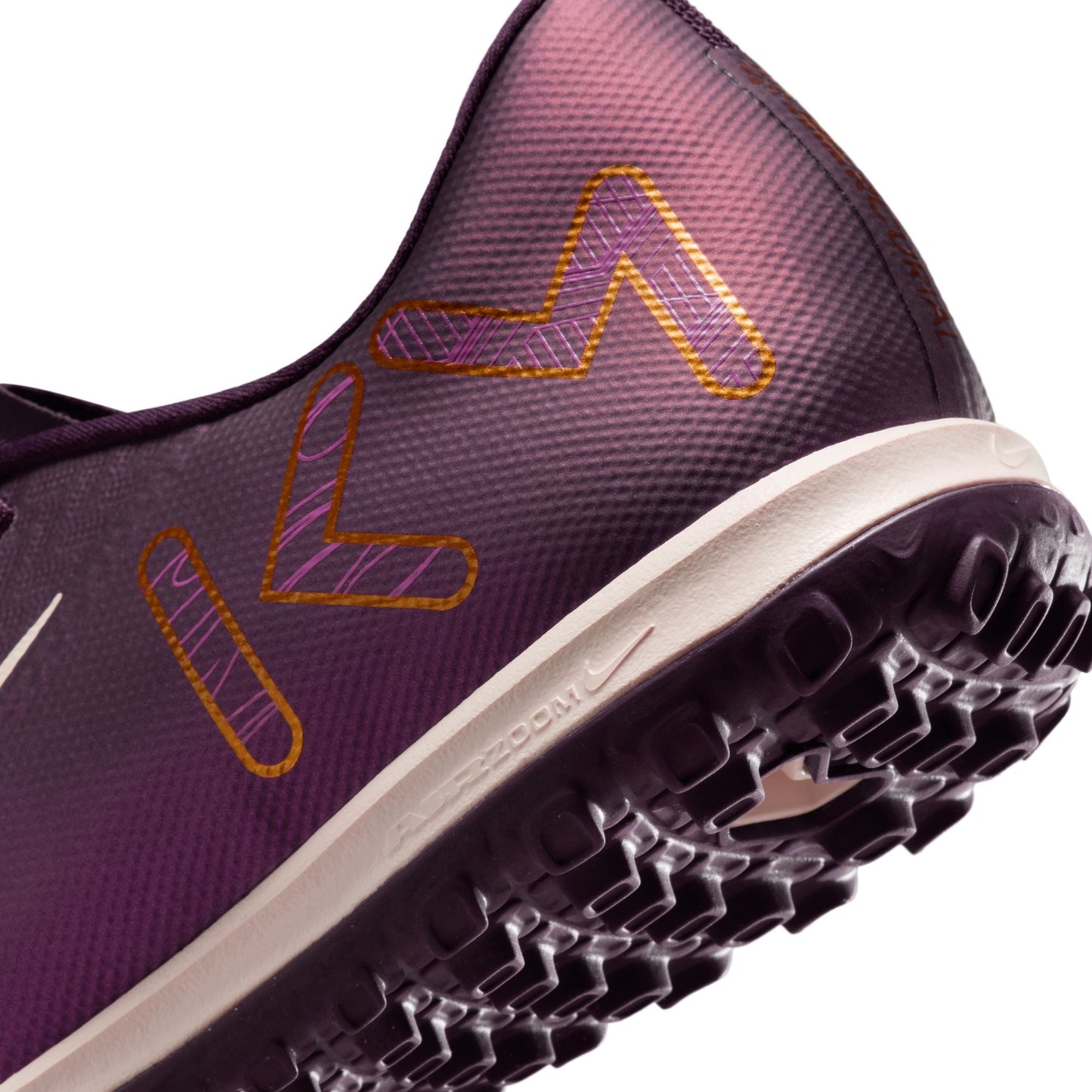 Nike Mercurial Vapor 16 Academy "Kylian Mbappé" Academy TF Turf Soccer Cleat - Grand Purple/Pale Ivory