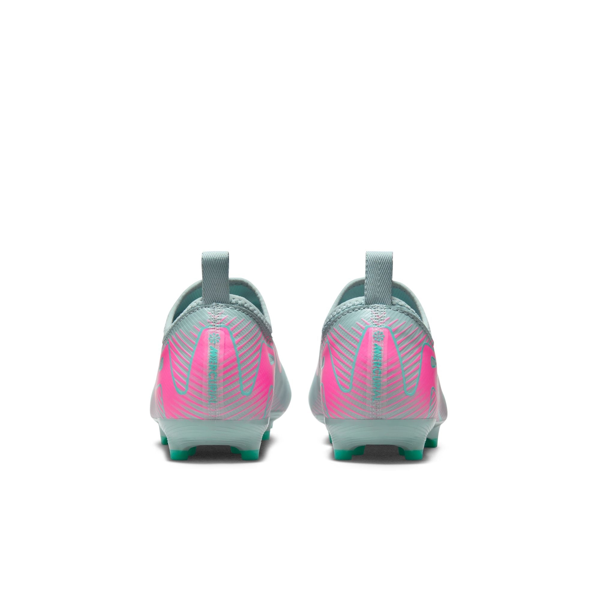 Nike Junior Mercurial Vapor 16 Academy FG Firm Ground Soccer Cleats- Ocean Cube/Pink Blast