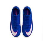 Nike Junior Mercurial Vapor 16 Academy FG Firm Ground Low-Top Soccer Cleats- Racer Blue/White