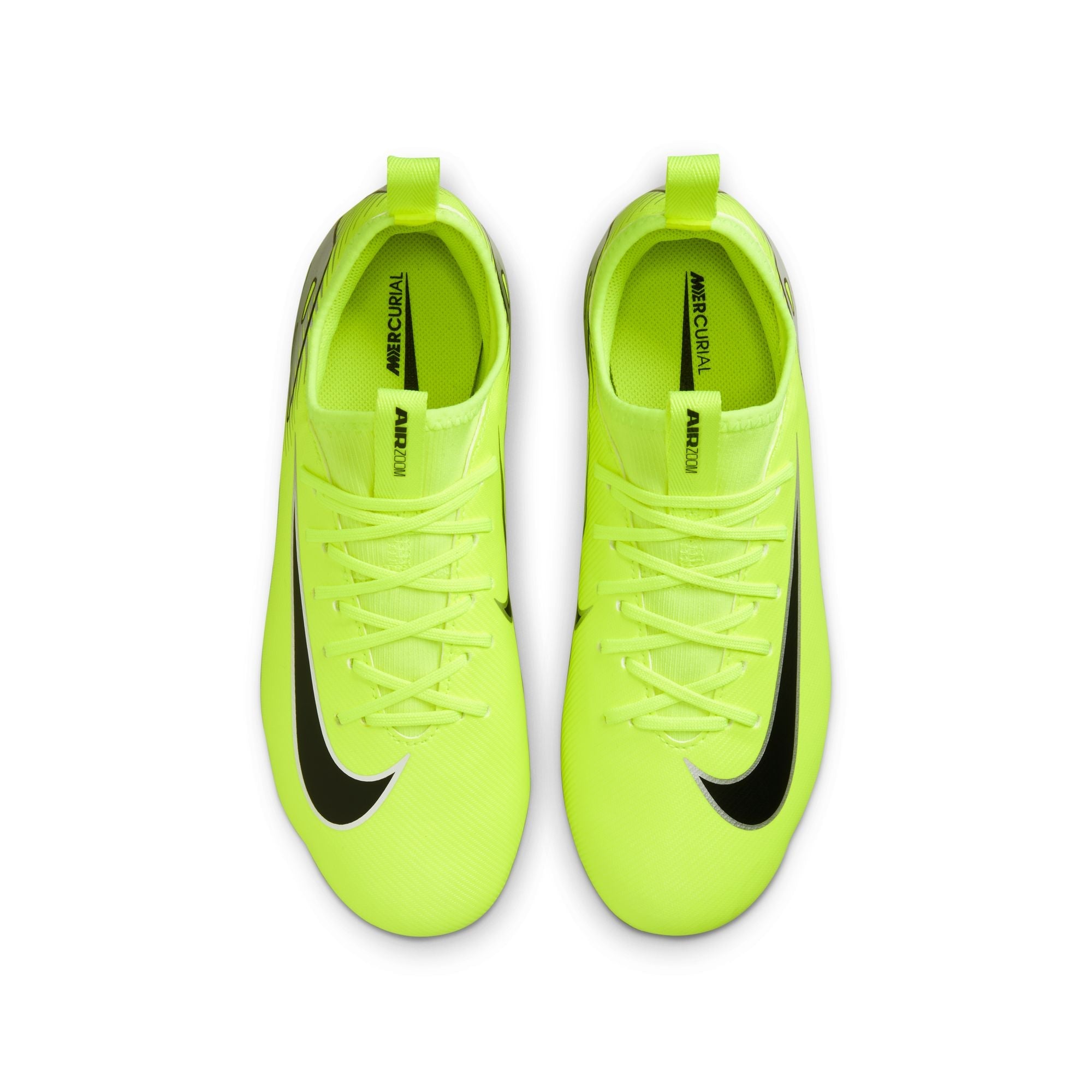 Nike Junior Mercurial Vapor 16 Academy FG  Firm Ground Soccer Cleats - Volt/Black