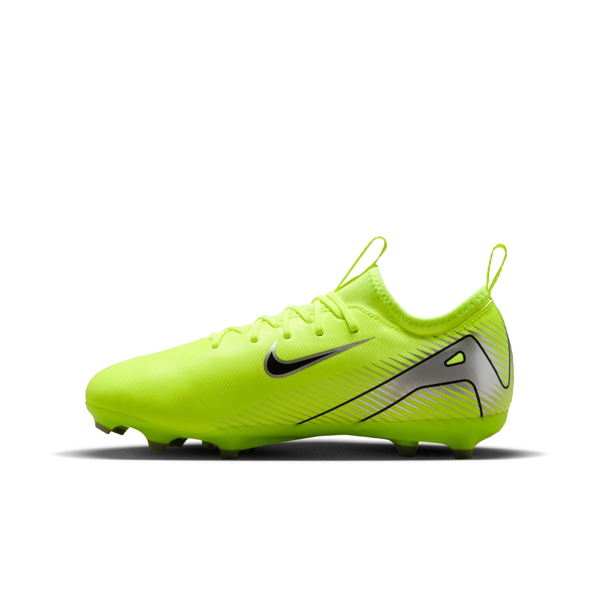 Nike Junior Mercurial Vapor 16 Academy FG  Firm Ground Soccer Cleats - Volt/Black