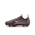 Nike Junior Mercurial Vapor 16 Academy "Kylian Mbappé" FG Firm Ground Soccer Cleats-Plum Eclipse/Metallic Silver