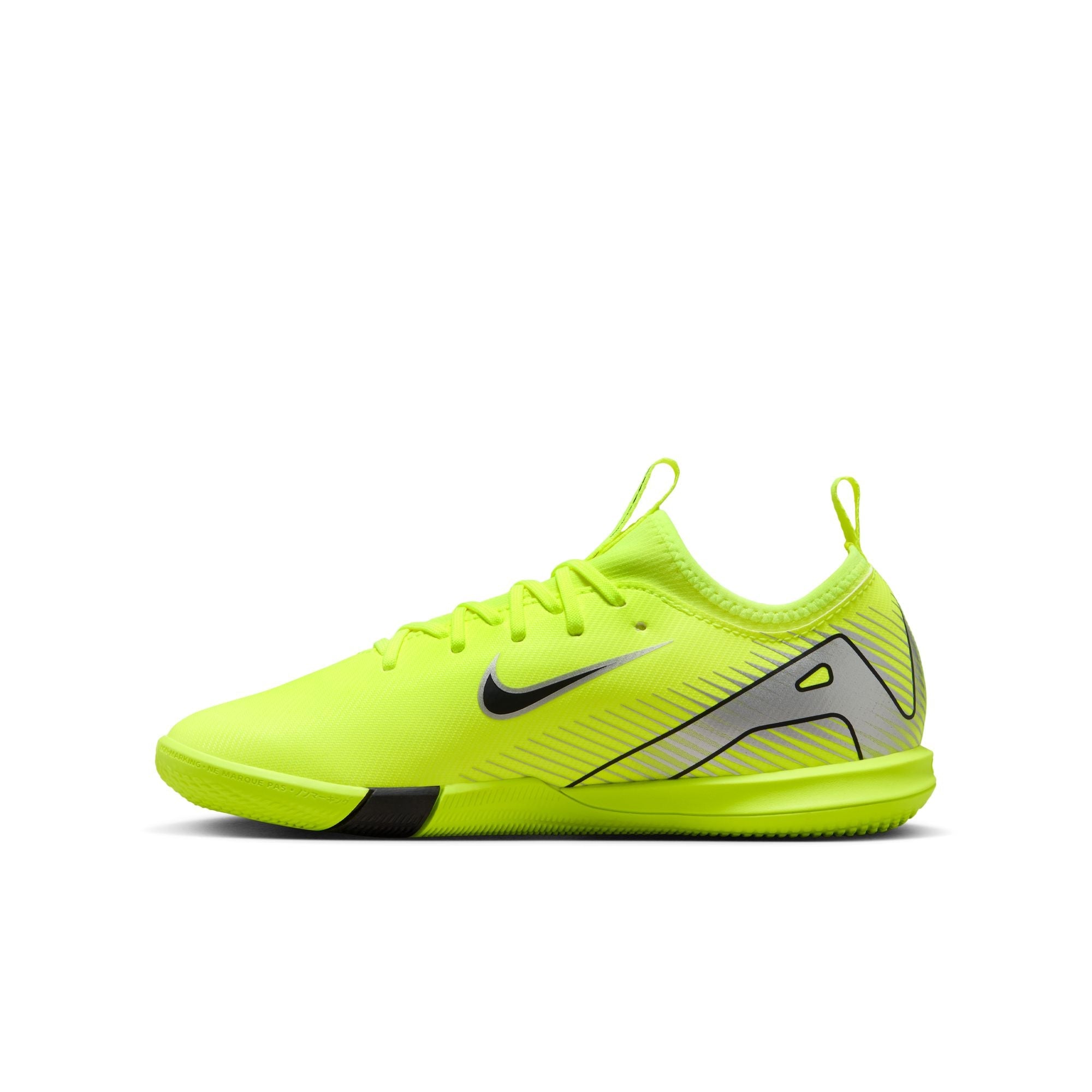 Nike Junior Zoom Mercurial Vapor 16 Academy IC Indoor Soccer Shoes - Volt/Black