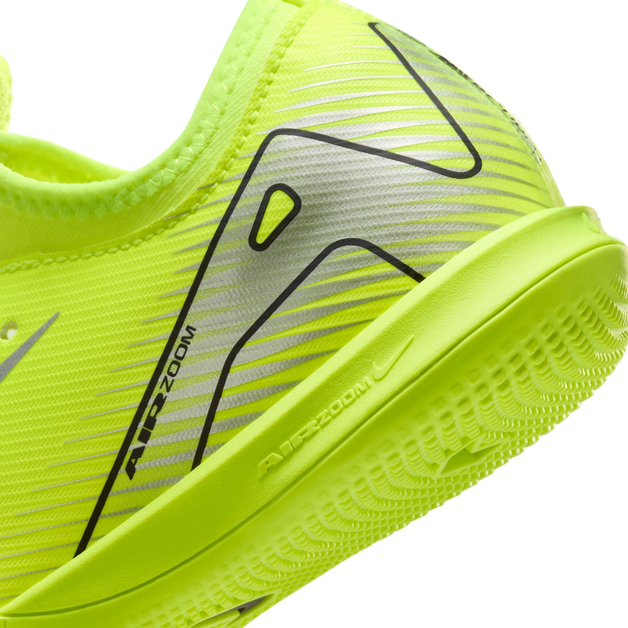 Nike Junior Zoom Mercurial Vapor 16 Academy IC Indoor Soccer Shoes - Volt/Black