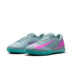Nike Air Zoom Mercurial Vapor 16 Academy IC Indoor Soccer Shoes- Ocean Cube/Pink Blast