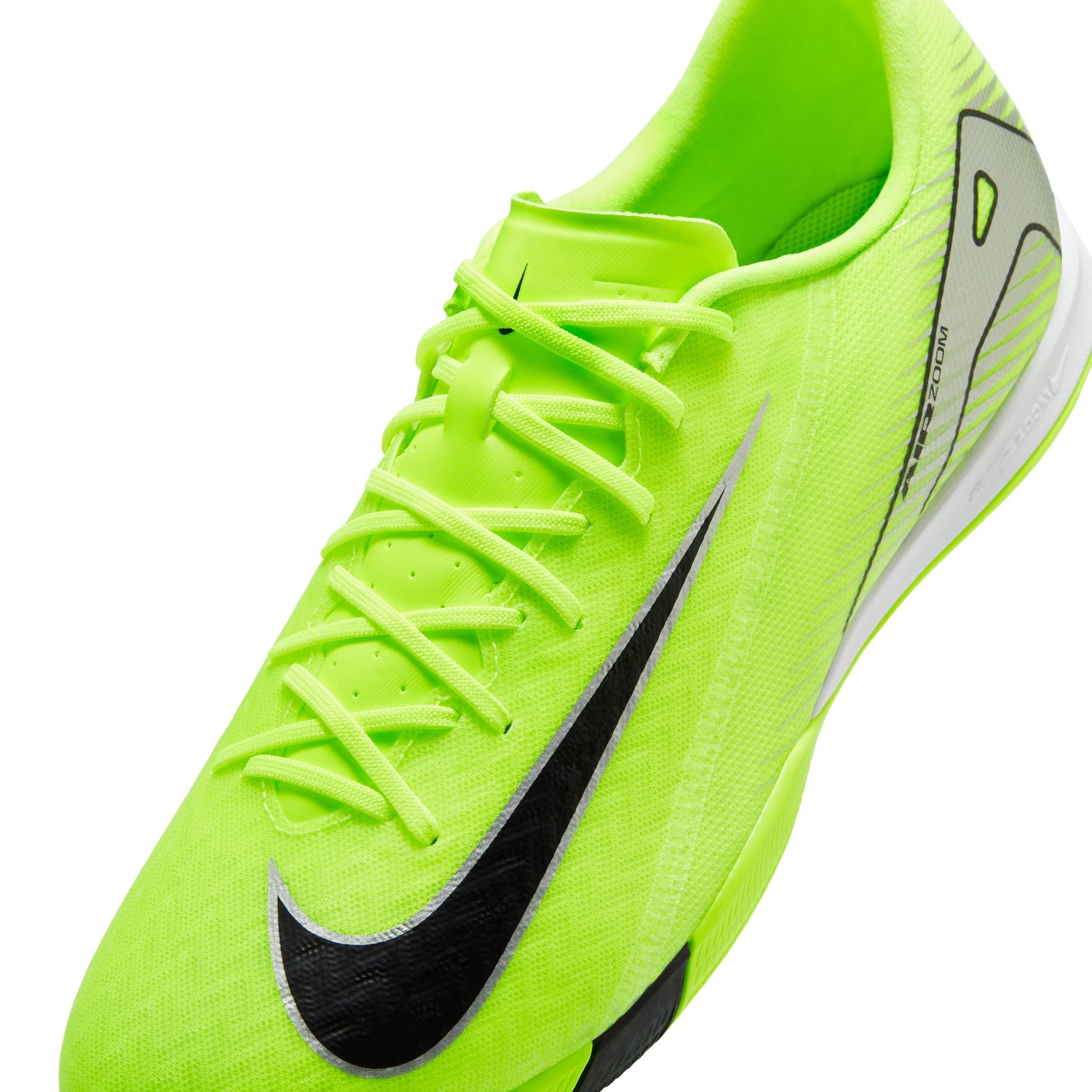 Nike Air Zoom Mercurial Vapor 16 Academy IC Indoor Soccer Shoes - Volt/Black