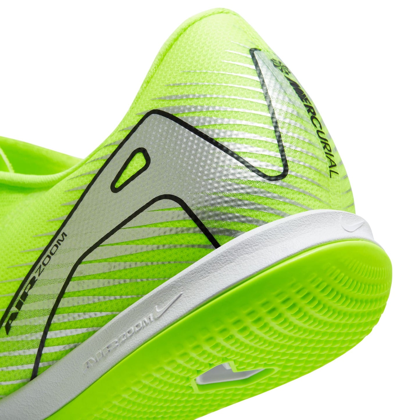 Nike Air Zoom Mercurial Vapor 16 Academy IC Indoor Soccer Shoes - Volt/Black