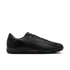Nike Air Zoom Mercurial Vapor 16 Academy TF Turf Soccer Cleats - Black/Black-Deep Jungle
