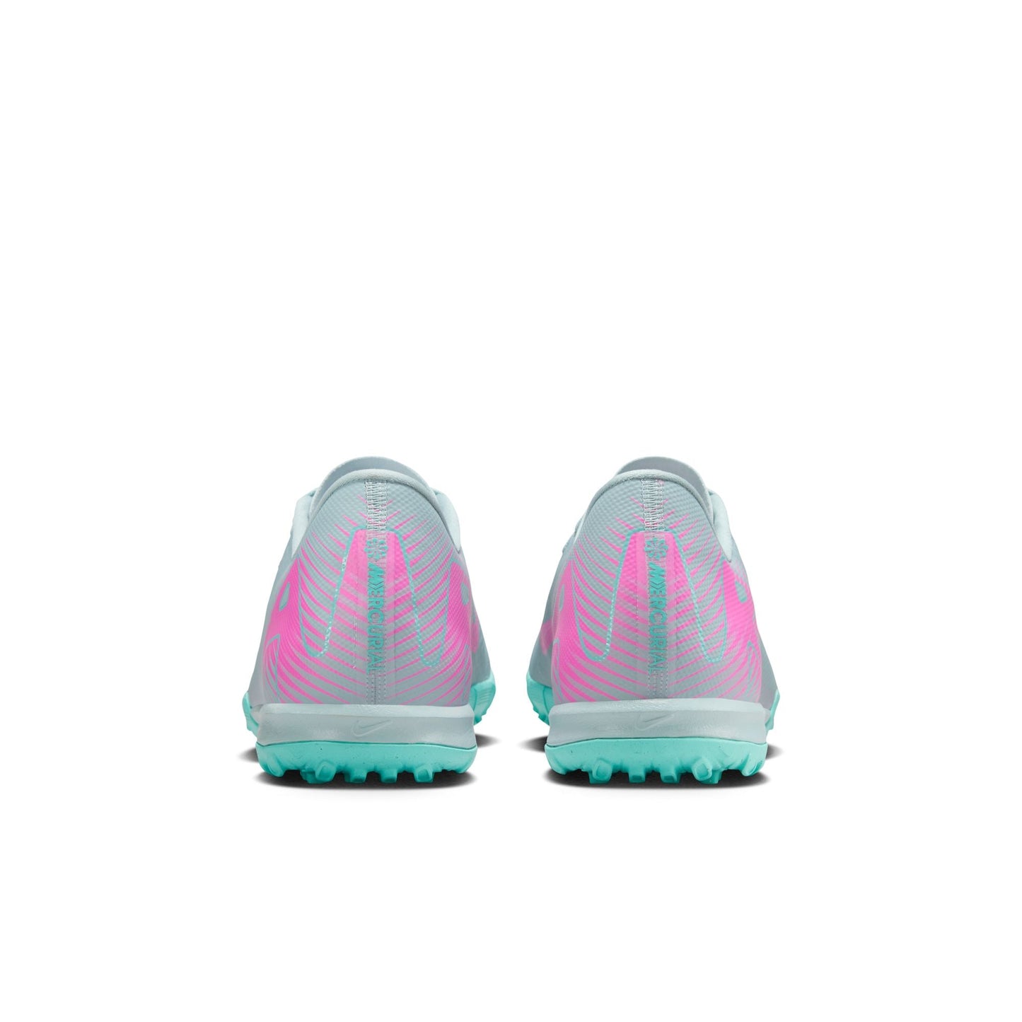Nike Air Zoom Mercurial Vapor 16 Academy TF Turf Soccer Shoes- Ocean Cube/Pink Blast