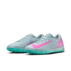 Nike Air Zoom Mercurial Vapor 16 Academy TF Turf Soccer Shoes- Ocean Cube/Pink Blast