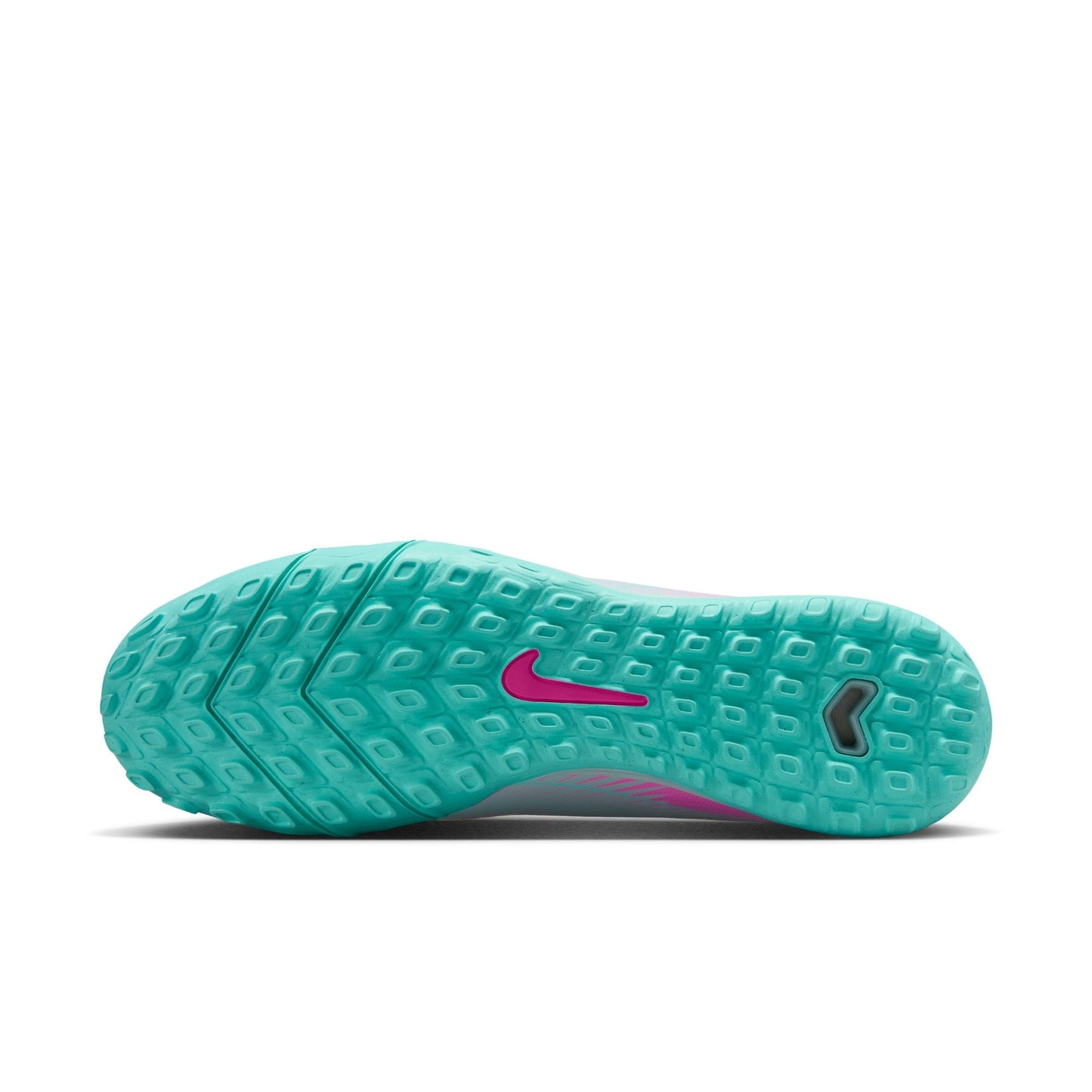Nike Air Zoom Mercurial Vapor 16 Academy TF Turf Soccer Shoes- Ocean Cube/Pink Blast